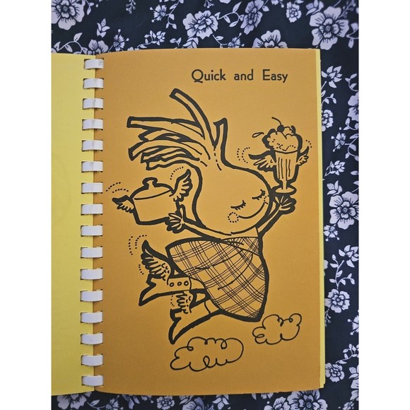 E. PLURIBUS ONION Chicago Latin School Parent Council 1976 Vtg Spiral Cook Book - Picture 6 of 12